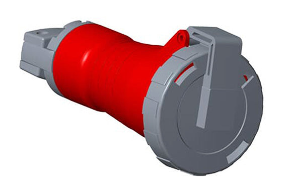 2CMA100337R1000 3P+E Female Industrial Connector, UL/CSA. Replaces Part# ABB430C7W. Comparable part no. ME430C7W, 430C7W, 430C7WLEV, HBL430C7W, AH430C7W, PS430C7W, 430C7W