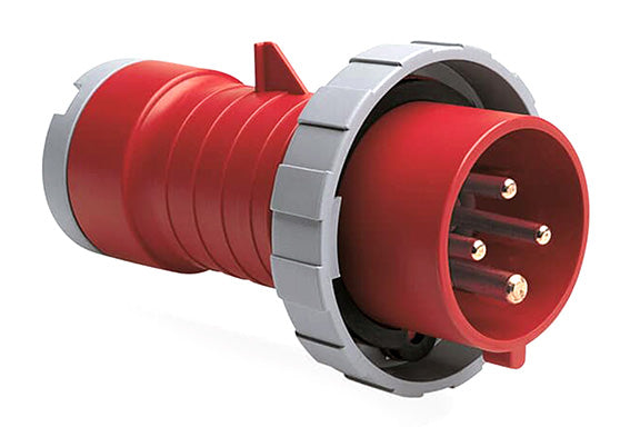 2CMA100585R1000 3P+E Male Industrial Plug, UL/CSA. Replaces Part# ABB416P6W. Comparable part no. HBL420P6W, AH416P6W, PS416P6W