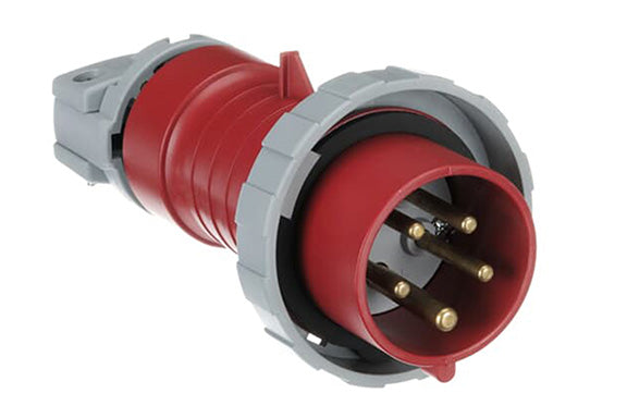 2CMA100586R1000 3P+N+E Male Industrial Plug, UL/CSA. Replaces Part# ABB516P6W. Comparable part no. ME520P6W, HBL516P6W, AH516P6W, PS516P6W