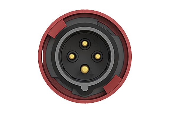 2CMA101080R1000 3P+E Industrial Plug. Replaces Part# 316EP6W