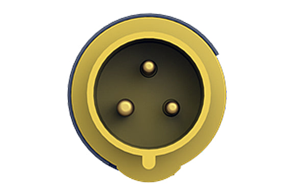 2CMA101974R1000 2P+E Industrial Plug. Replaces Part# 232EP4