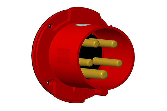 2CMA102102R1000 3P+N+E Panel Mounted Inlet UL/CSA. Replaces Part# ABB563B6W. Comparable part no. 560C6WLEV, HBL563C6W, AH563C6W, PS563C6W