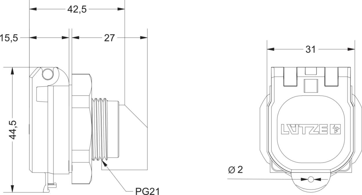 493079 Actuator Sensor cable assembly|Panel connector|Interface module|Interface module
