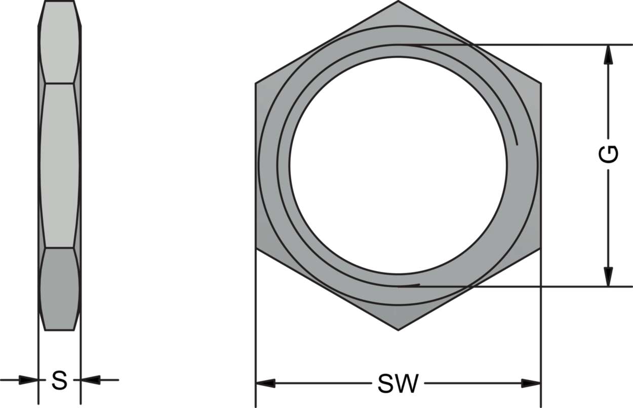 600368 Cable fitting + accessories|Adapter|GMS metal|metric