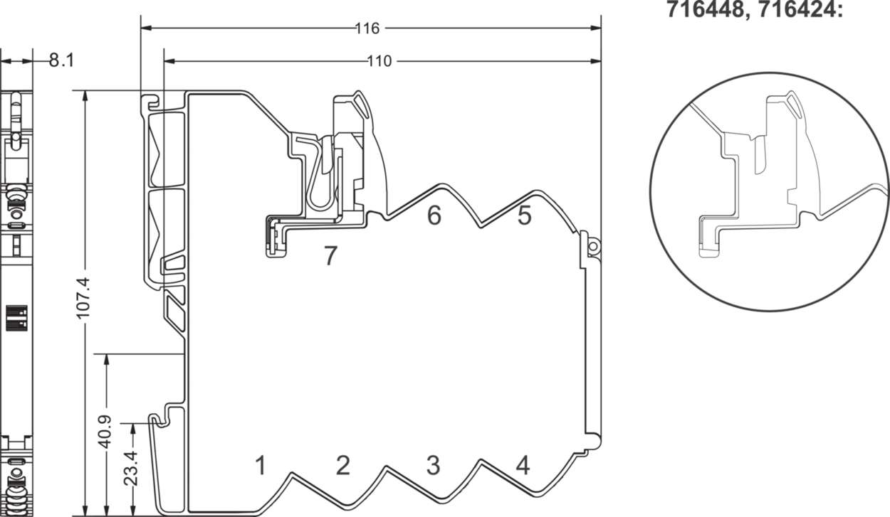 716448 Function module|Line protection|Accessories|Accessories