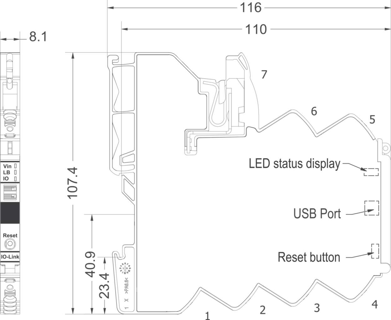 716455 Function module|Line protection|LOCC-Box Gateway|LOCC-Box Gateway