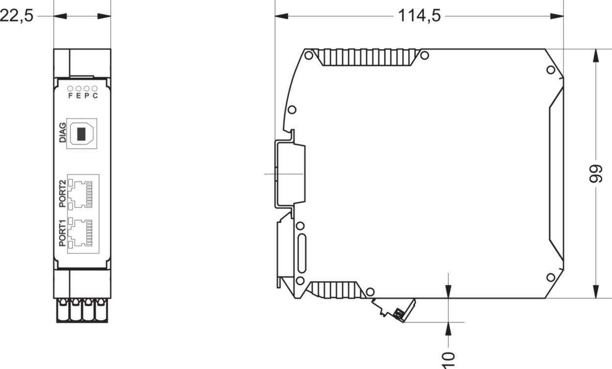 716457 Function module|Line protection|LOCC-Box Gateway|LOCC-Box Gateway