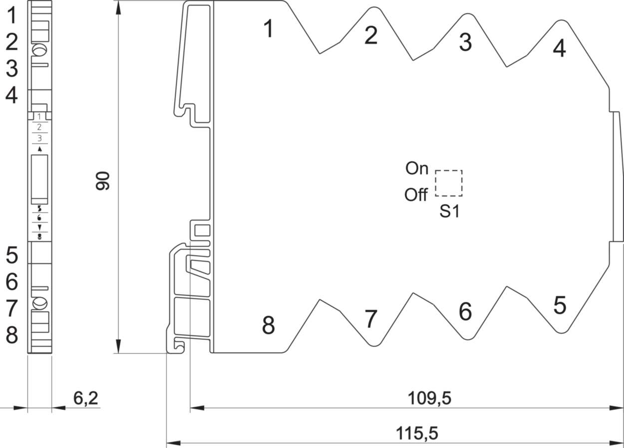 751541 Converter|Isolation converter|Special signals|Special signals