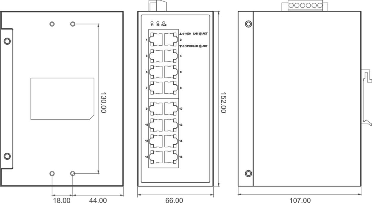 772017 Communication|Industrial Ethernet|Unmanaged Switch|Unmanaged Switch