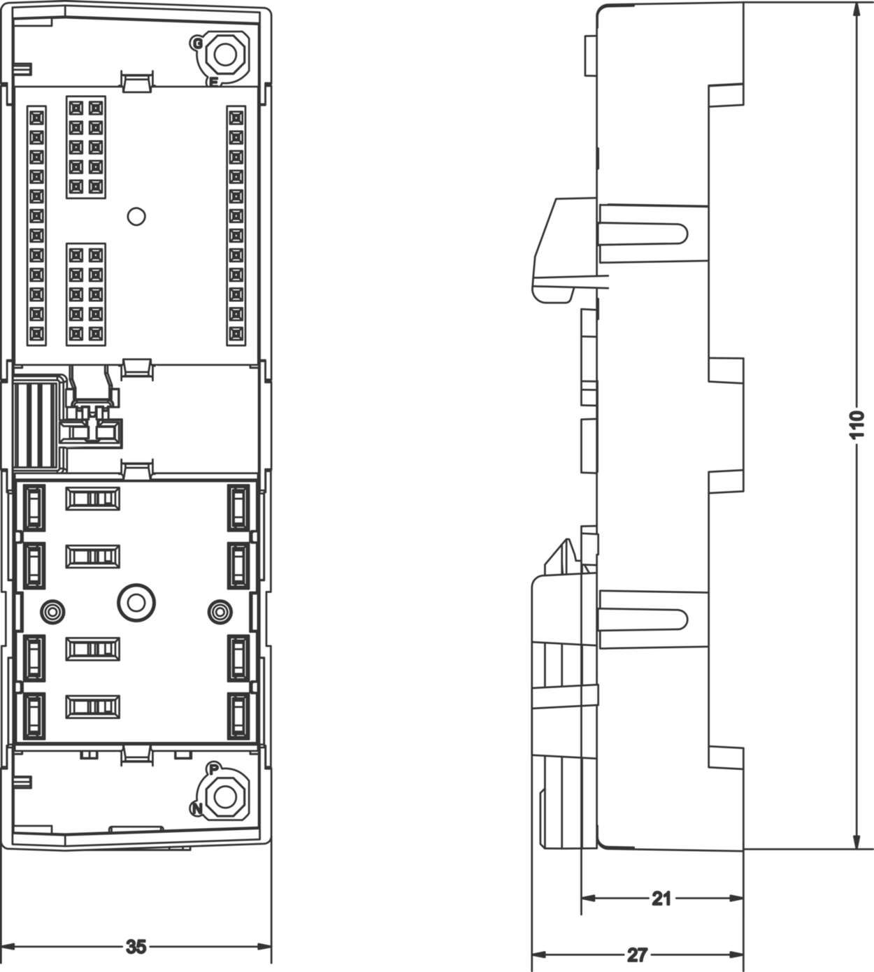 Housing|LCOS|Functional housing|35 mm