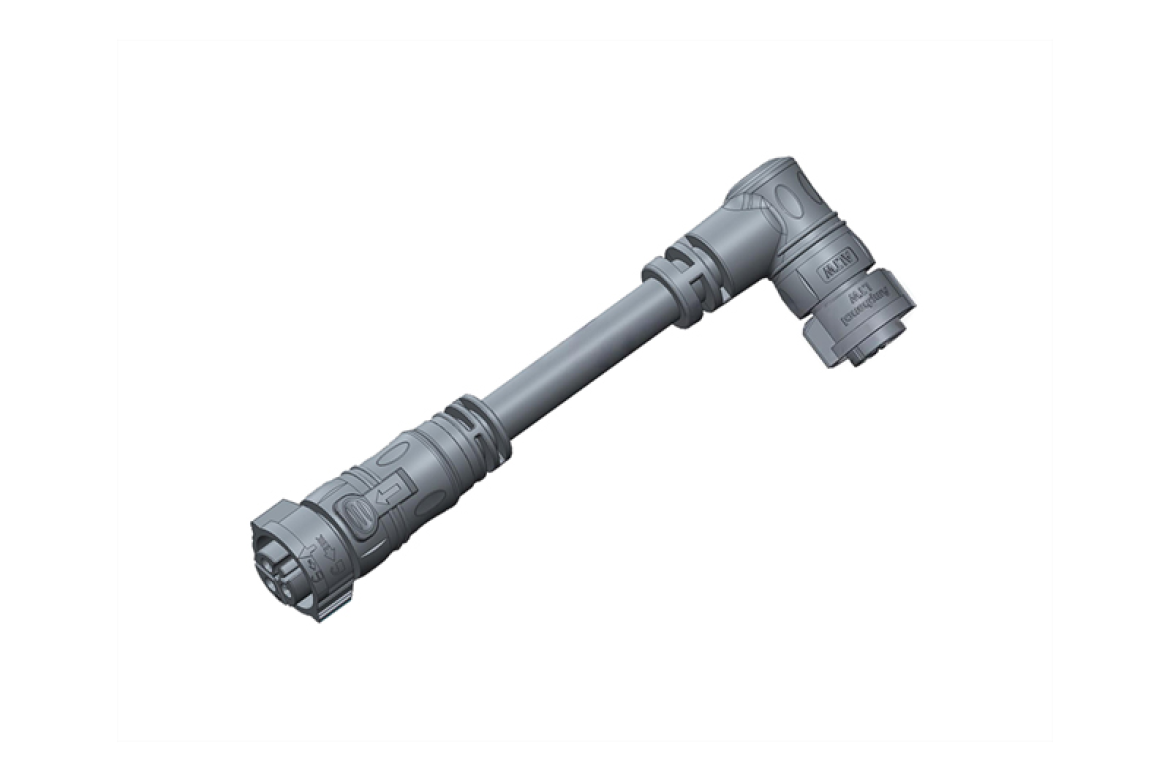 AB-BB03BL-BBBR-QDA05 X-Lok Push Lock Connector