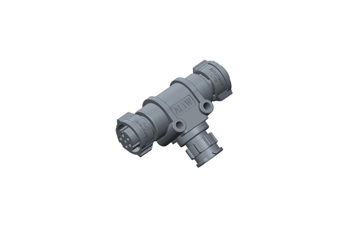 AB-CB-060606-MFF-TQ001 X-Lok Push Lock Connector