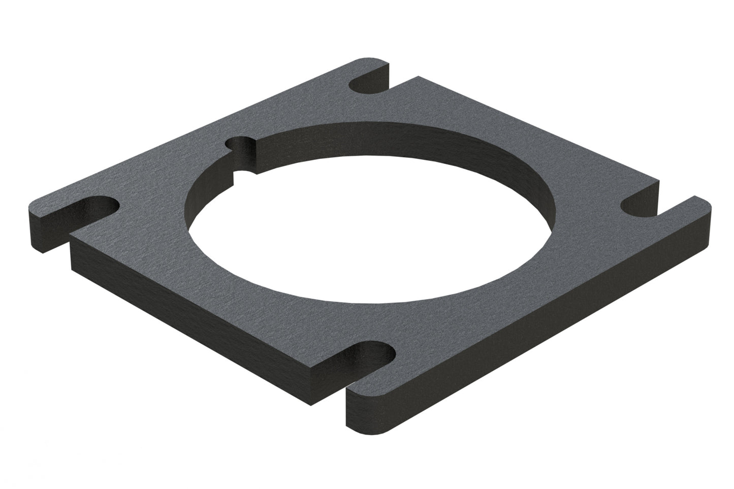 AHD10-6-GKT Gasket for 6 Position Receptacle, AHD Series, Black