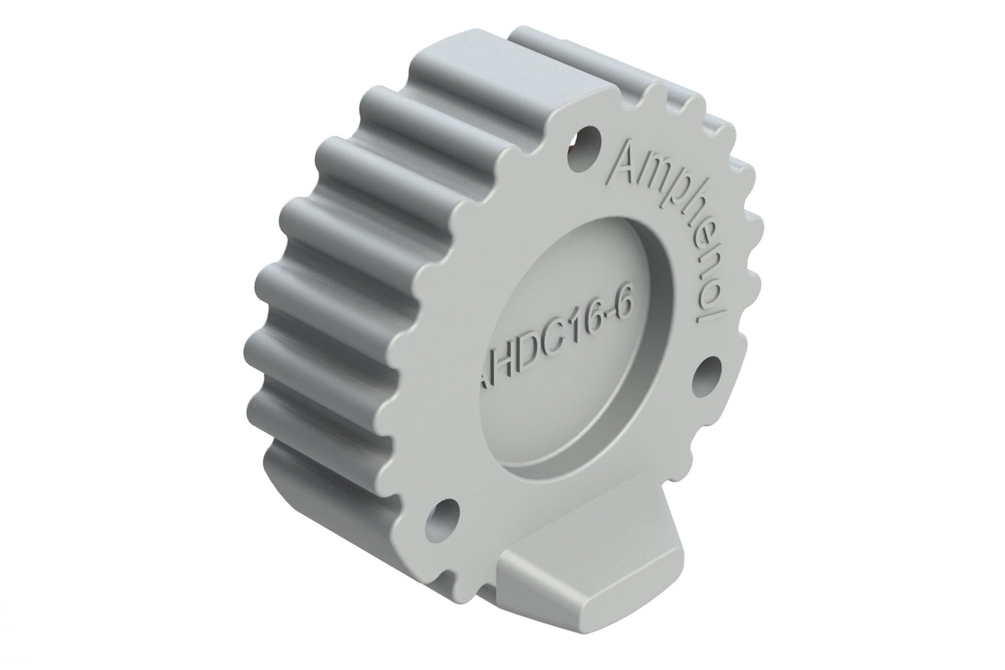 AHDC-16-6 6 Position Receptacle Cap. HDC16-6