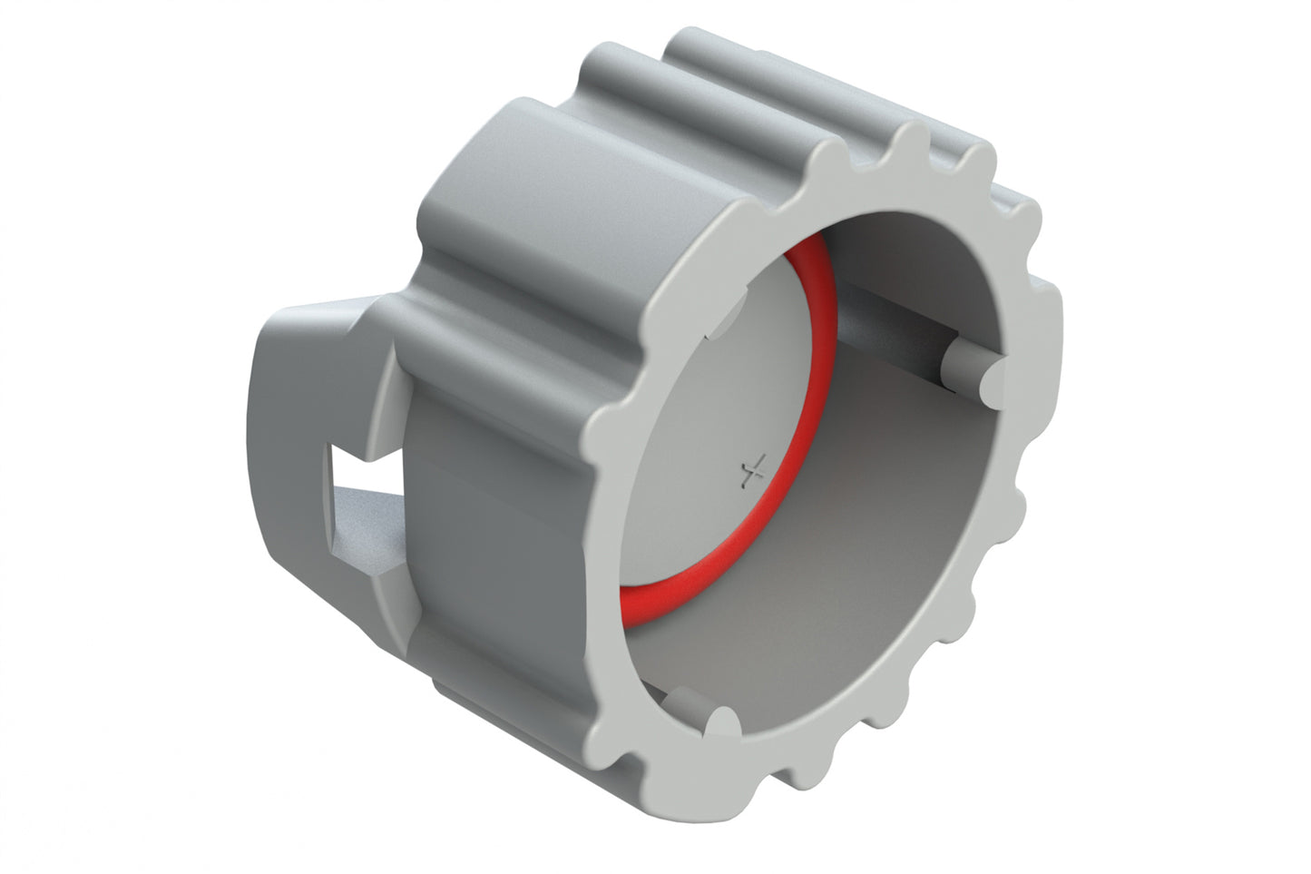 AHDC16-3 Protective Cap for 3 Position Receptacles, AHD Series, Grey