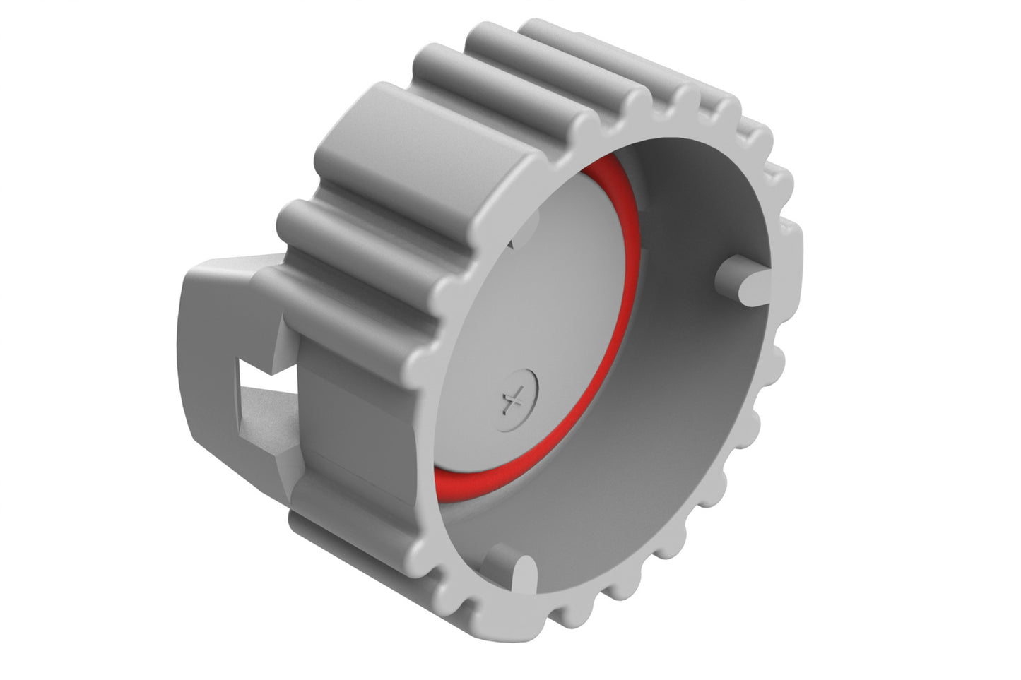 AHDC16-5 Protective Cap for 5 Position Receptacles, AHD Series, Grey