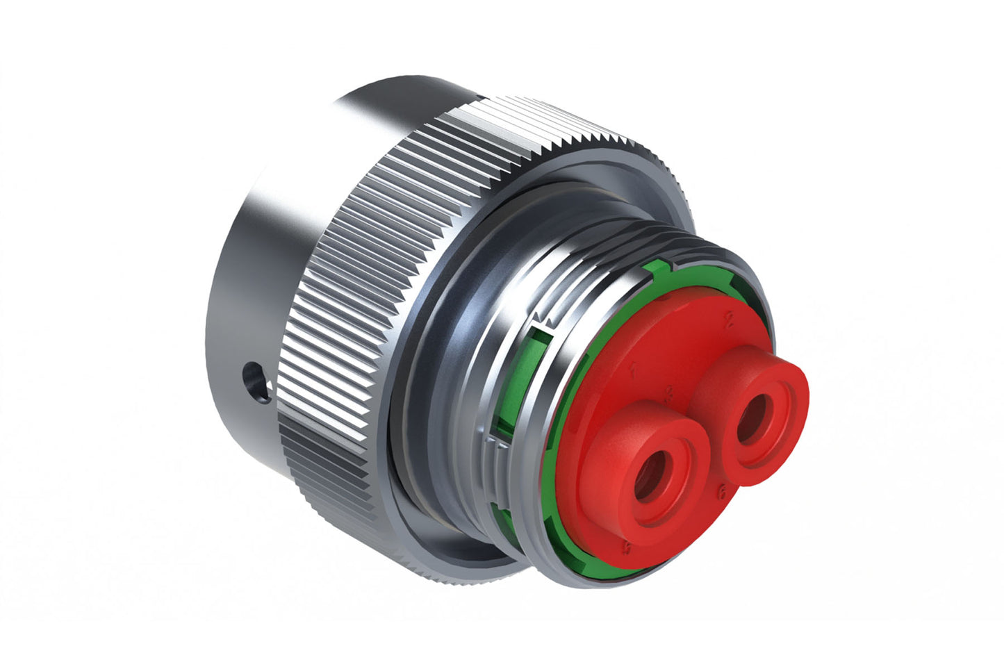 AHDM06-18-06SN-C030 2 Position Plug, Socket, Size 18, Normal Seal, Wide Thread. HD36-18-6SN-C030