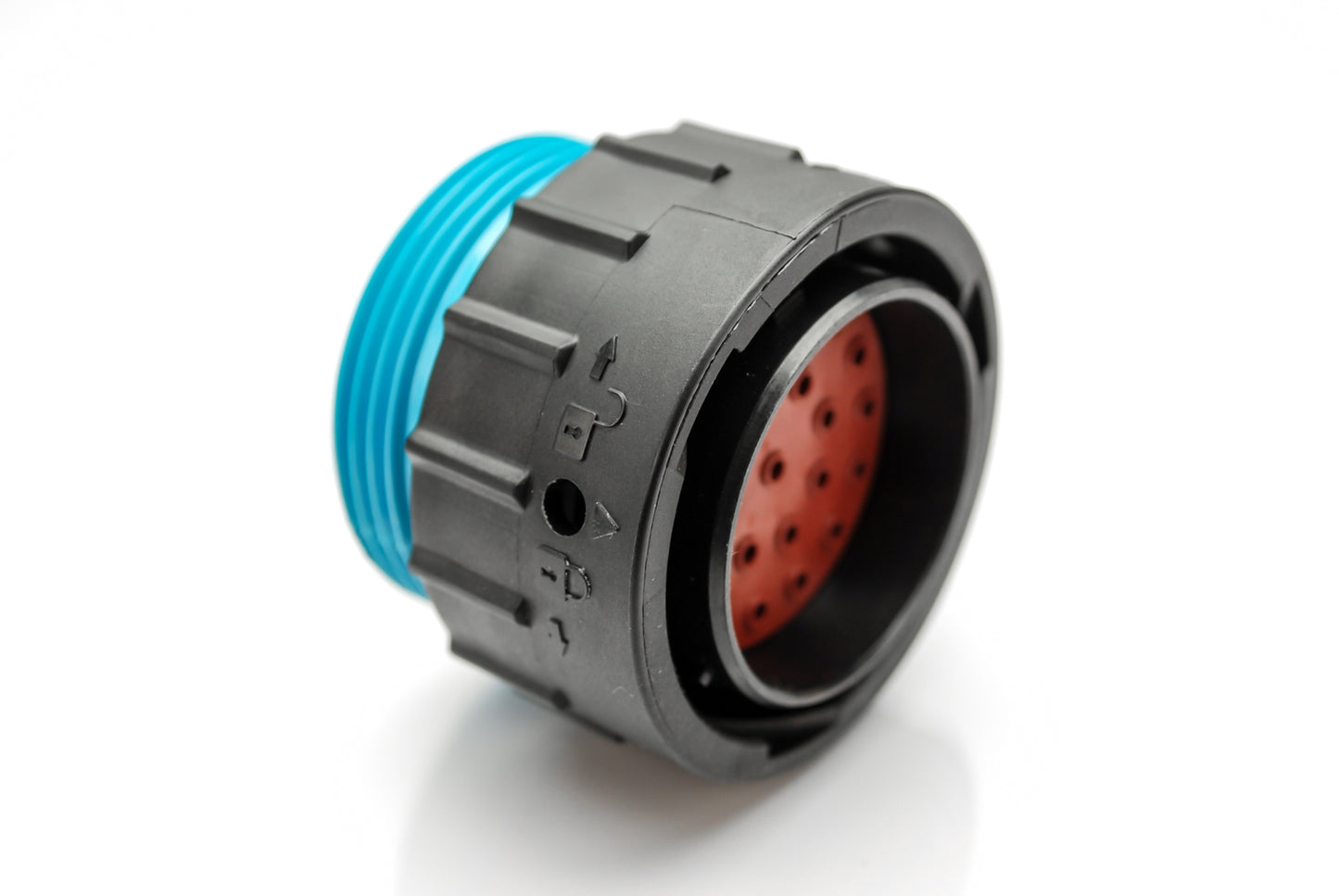 AHDP04-24-23SN-WTA 23 Position Receptacle, Socket, Shell Size 24, Normal Diameter Seal (Green Adapter), Wide Thread Adapter. HDP24-24-23SN-L024