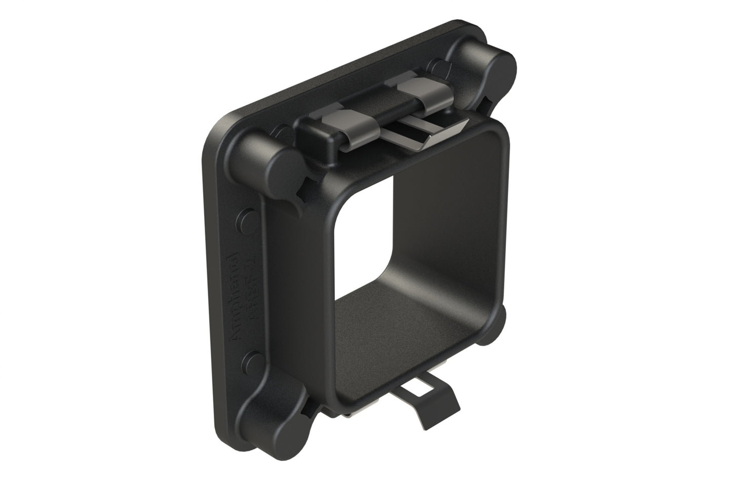 ARBF-2A Interface Flange for 48, 60 Position Receptacles, Keyed A, Black. DRBF-2A