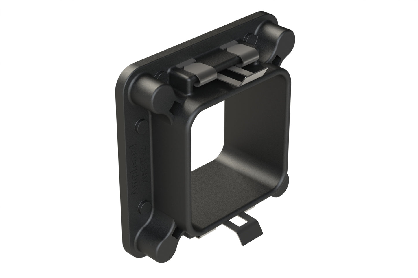 ARBF-2C Interface Flange for 48, 60 Position Receptacles, Keyed C, Black. DRBF-2C