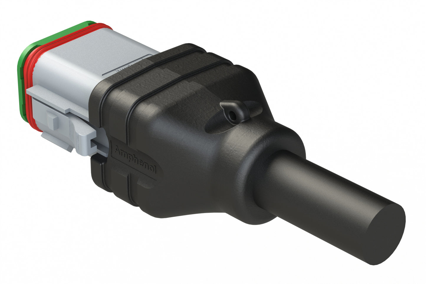 AT06GY-08SA-N-TPE-M10 8 Position Plug Single-Ended Molded Cable Assembly. Black TPE, Uses Connector AT06-08SA, 10 Meter Length. DT06-8S-2156-10M