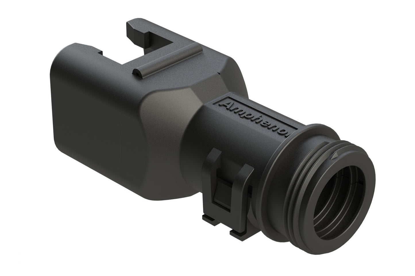 ATBS-235-0405 4 Position Backshell fits AT06-4S* Plugs, Black. 1011-235-0405