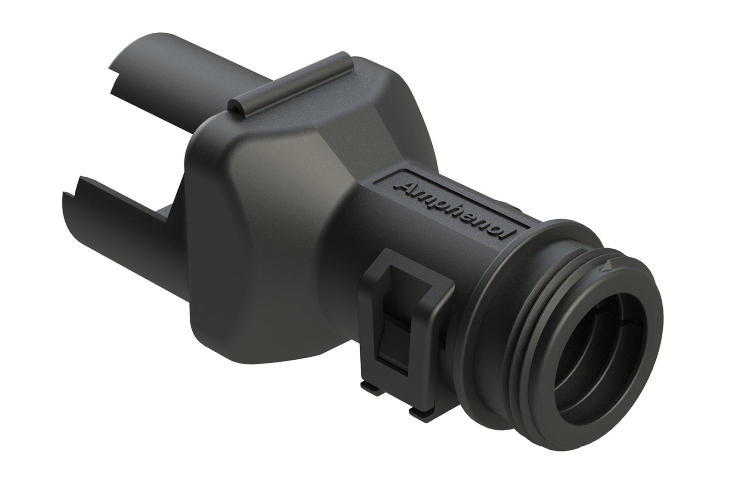 ATBS-259-0305 3 Position Backshell, fits AT06-3S* Plugs, Internal Strain Relief, Black. 1011-259-0305