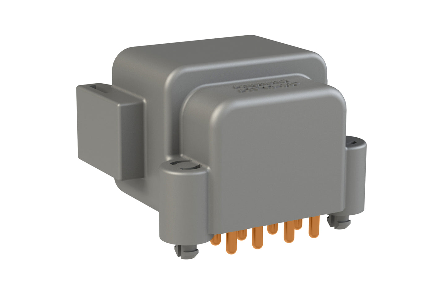 ATF13-08PA-BM03 Board Mount Header, Right Angle, AT, 8 Pin, A-key, Snap Fit, Tin plate