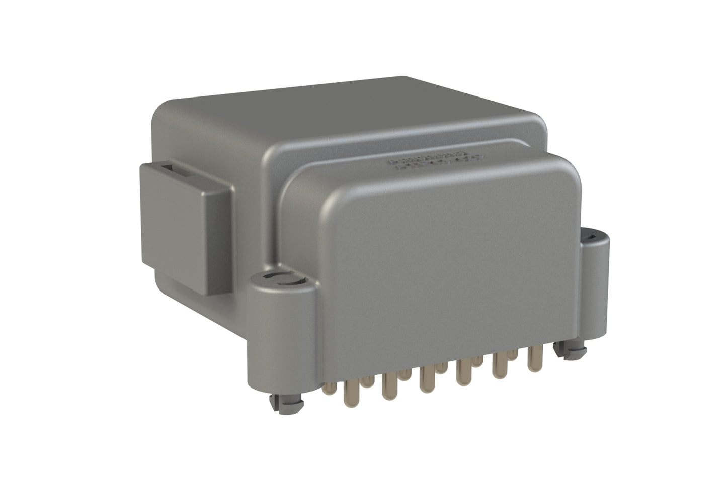 ATF13-12PA-BM03 Board Mount Header, Right Angle, AT, 12 Pin, A-key, Snap Fit, Tin plate. DTF13-12PA
