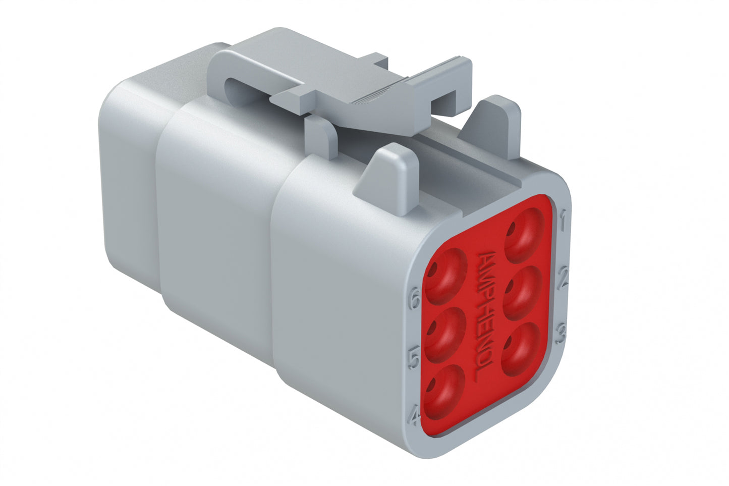 ATM06-6S 6-Way Plug, Female Connector. DTM06-6S