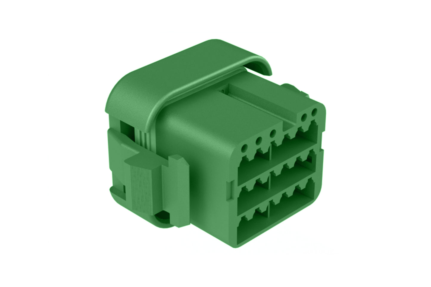 ATV06-18SC-RR01 18 position plug, Size 16 contact, key C, double reduced seal. DTV06-18SC-C015