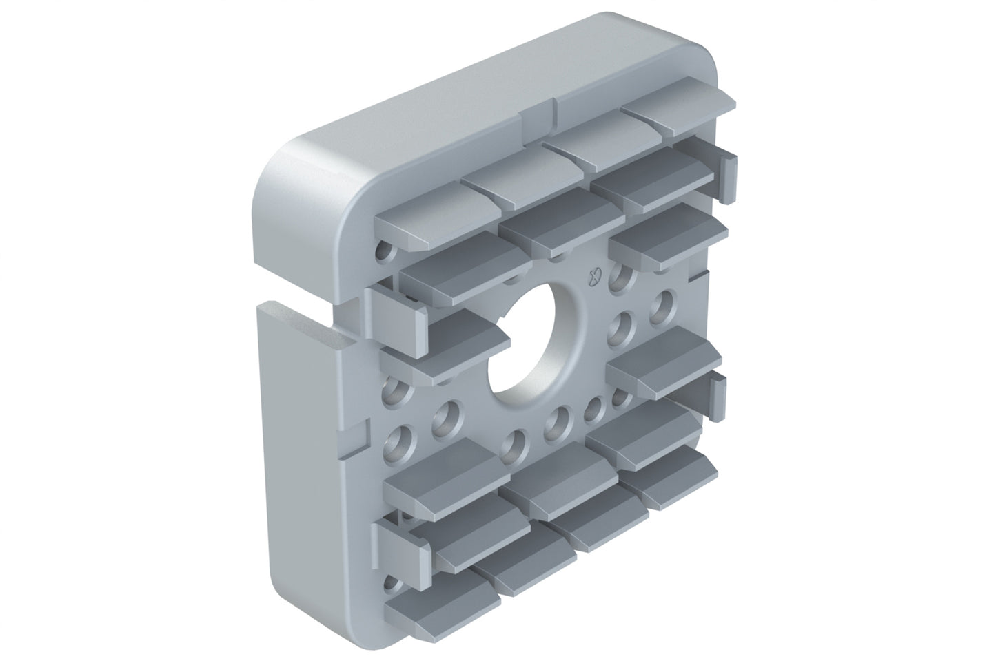 AWB-48PA Wedgelock for 48 Position Receptacle, Keyed A, Gray. WB-48PA