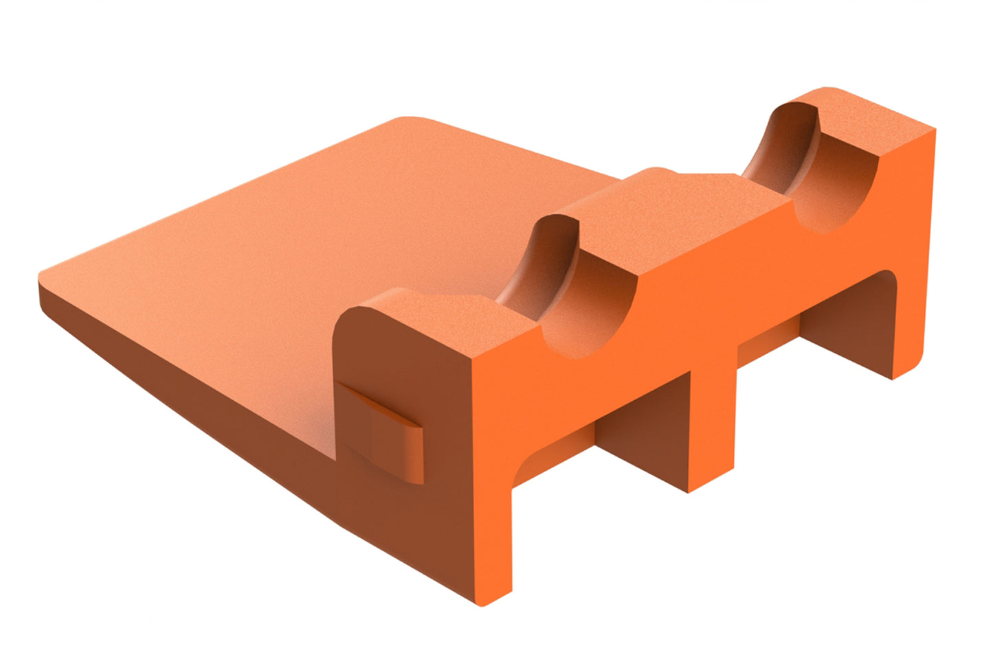 AWP-2P 2-Way Wedgelock Receptacle. WP-2P