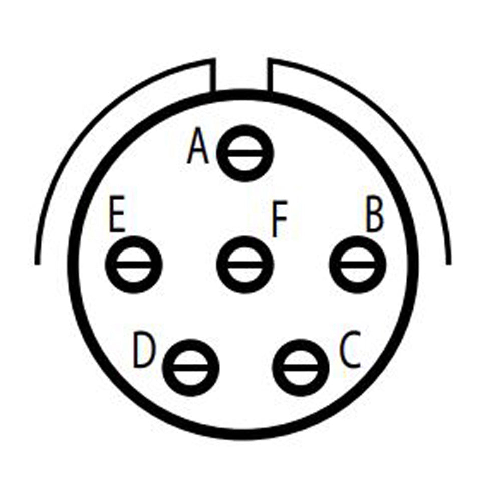 D38999/24ZB98PN Jam Nut Receptacle