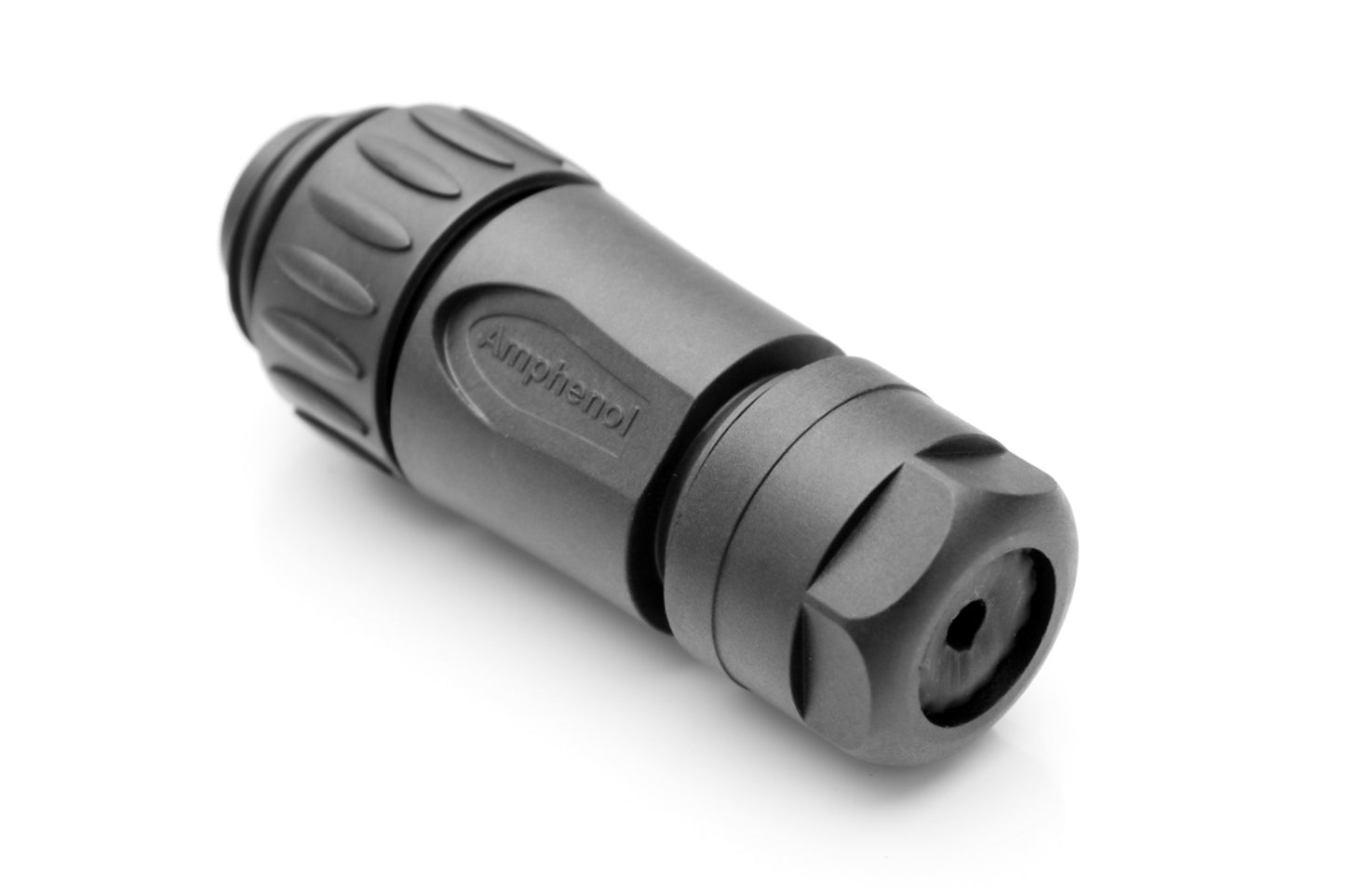 C016 20H003 210 12 3+PE Male, straight cable connector with strain relief, internal cable clamping and clamping ring. Field installable screw termination.