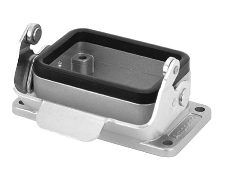 C146 10F006 000 1 Receptacle, Size 6, Bulkhead mounting with gasket. Comparable Part No. 09300060301