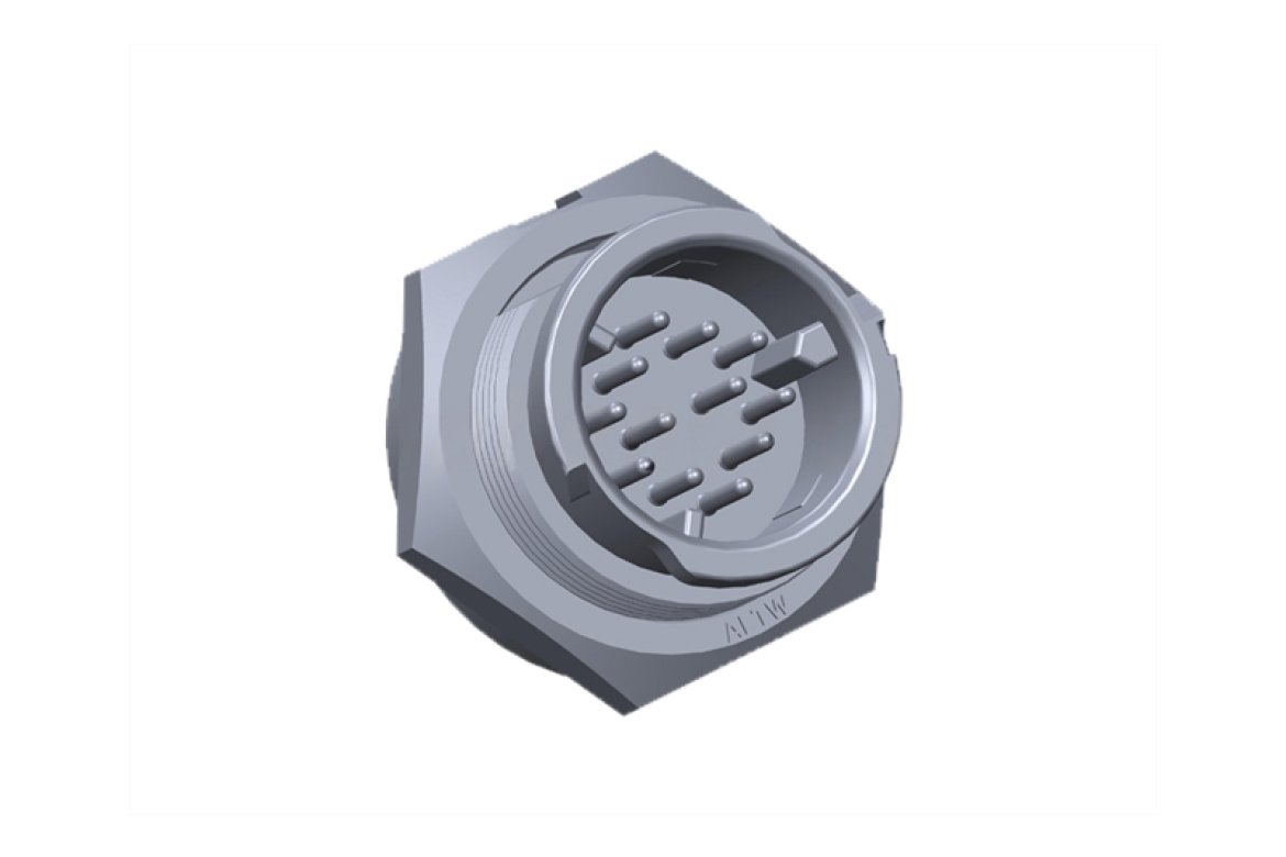 CD-12PMMP-QC8001 X-Lok Push Lock Connector