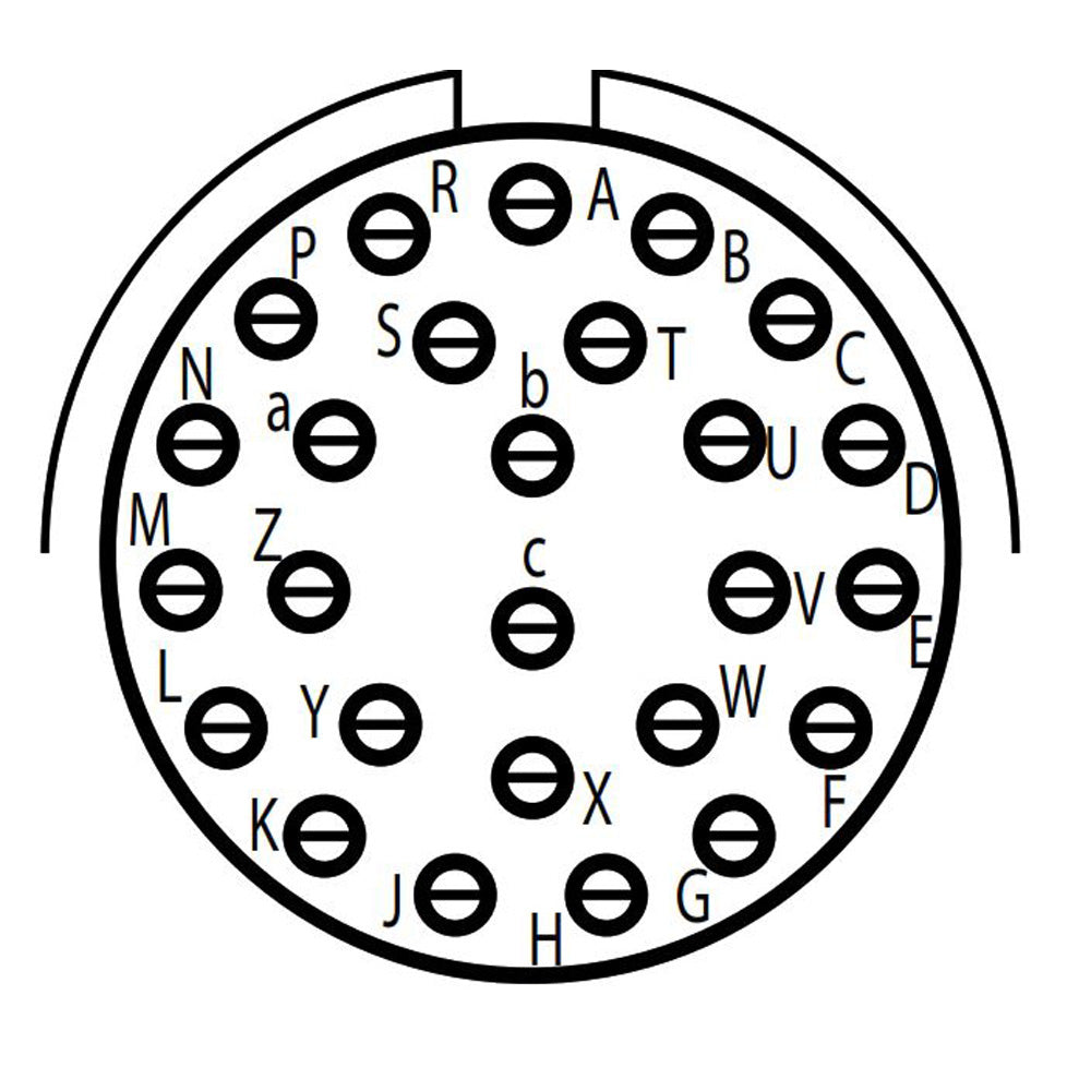 D38999/26ZE26PA Straight Plug