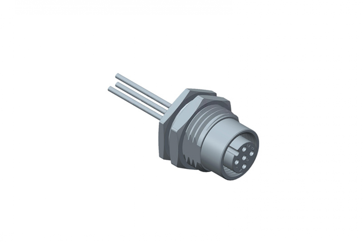 M12A-03PFFC-SF8C50 Metric Circular Connector