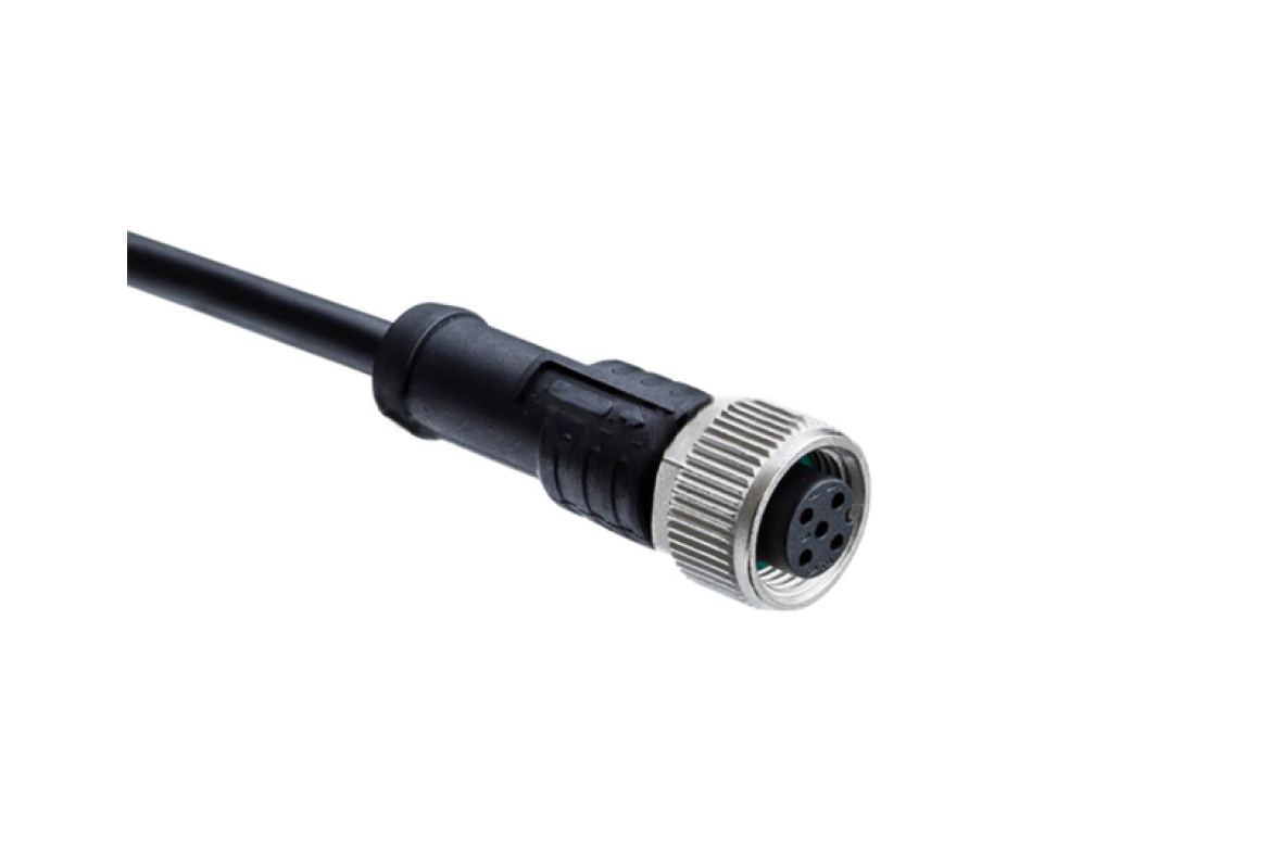 M12A-04BFFM-SL8D20 Metric Circular Connector