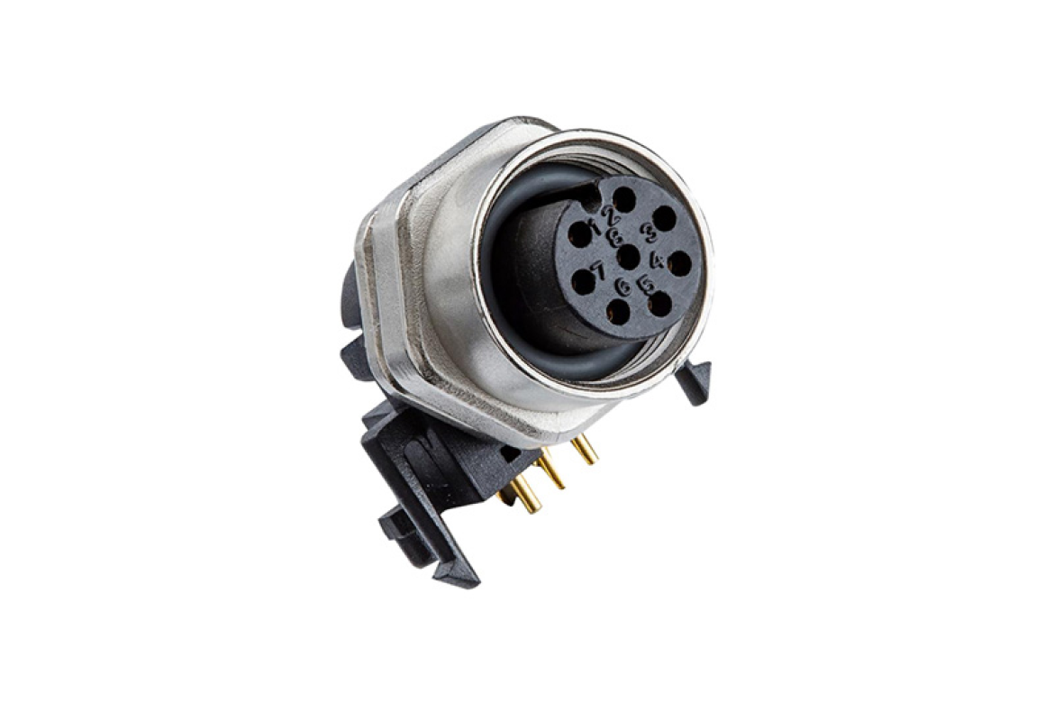 M12D-04PFFR-SF7004 Metric Circular Connector
