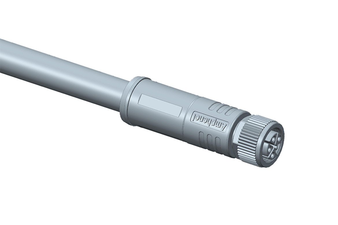 M12L-05BFDM-SL8H10 Metric Circular Connector