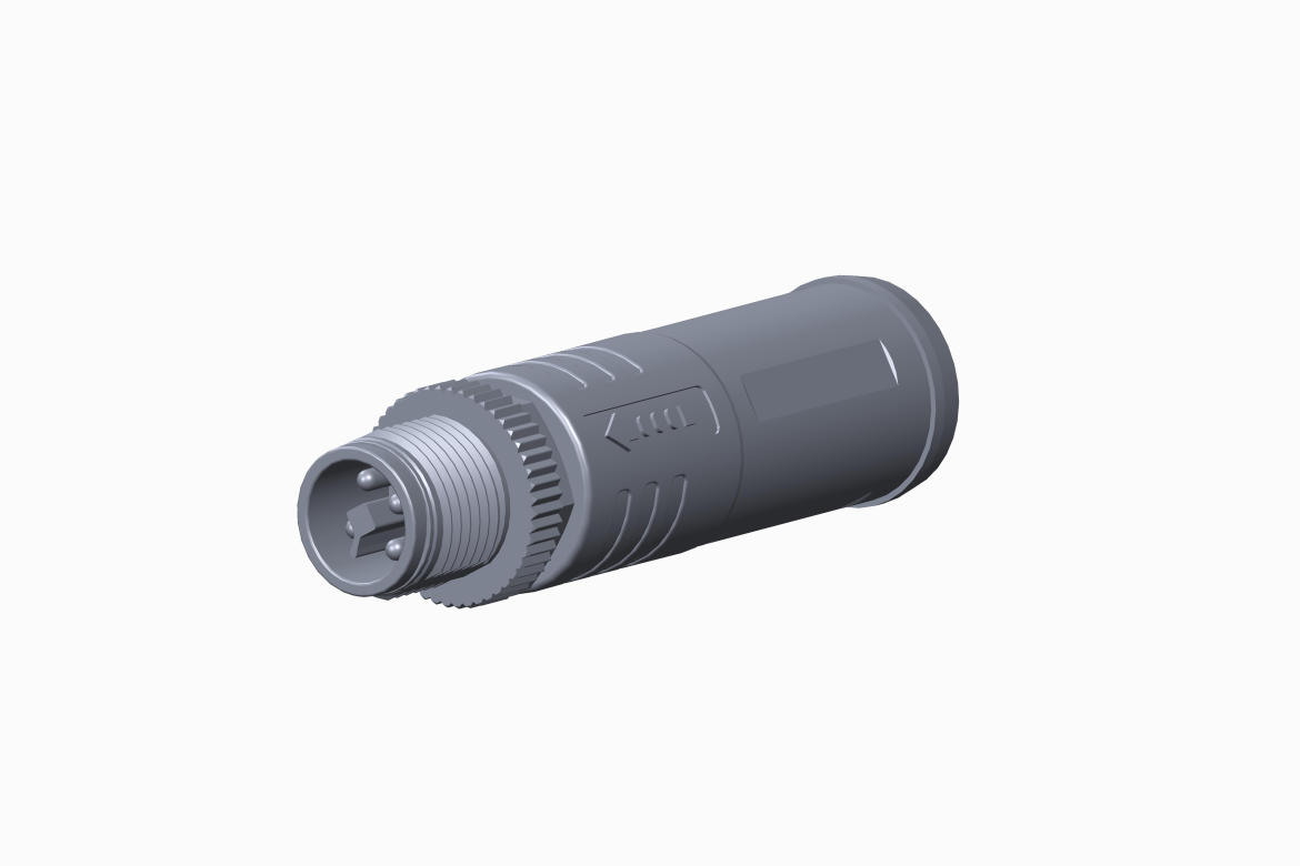 M12T-04BMMM-SL8H01 Metric Circular Connector