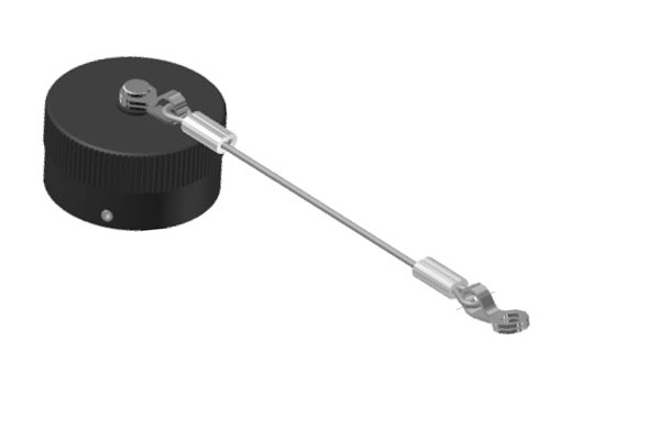MP-738-39S Dust Cap forMP-6212 Series 39 Pin Connectors withTether