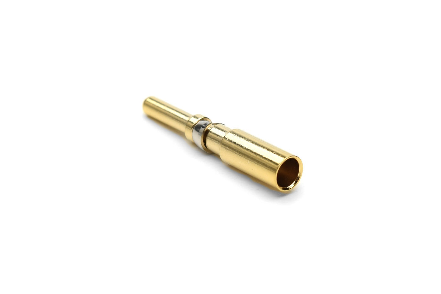MP10B23G30 Pin contact, 2.5mm, machined, 30µ gold plating over nickel