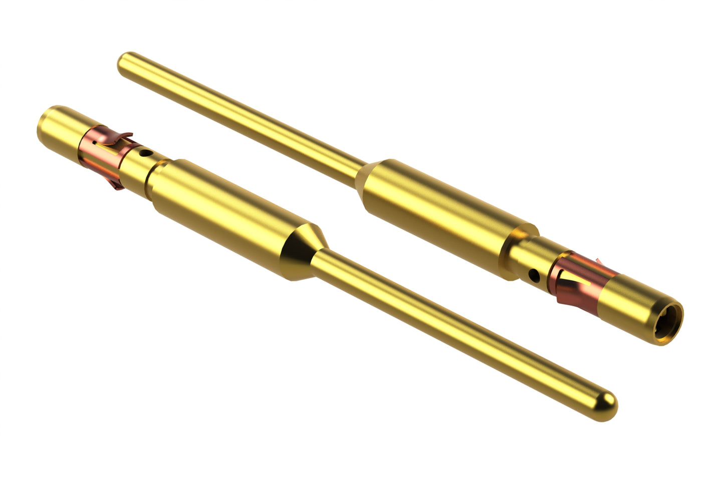 MS16M12E09F PCB Contact - Long Version, Gold Flash