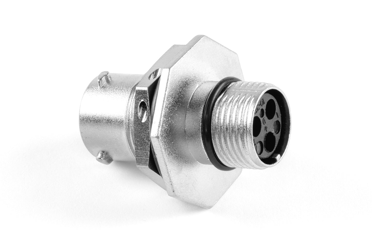 RT07103PNH03 3 Position Jam Nut Receptacle, Male, Shell Size 10 with Silicone Seal