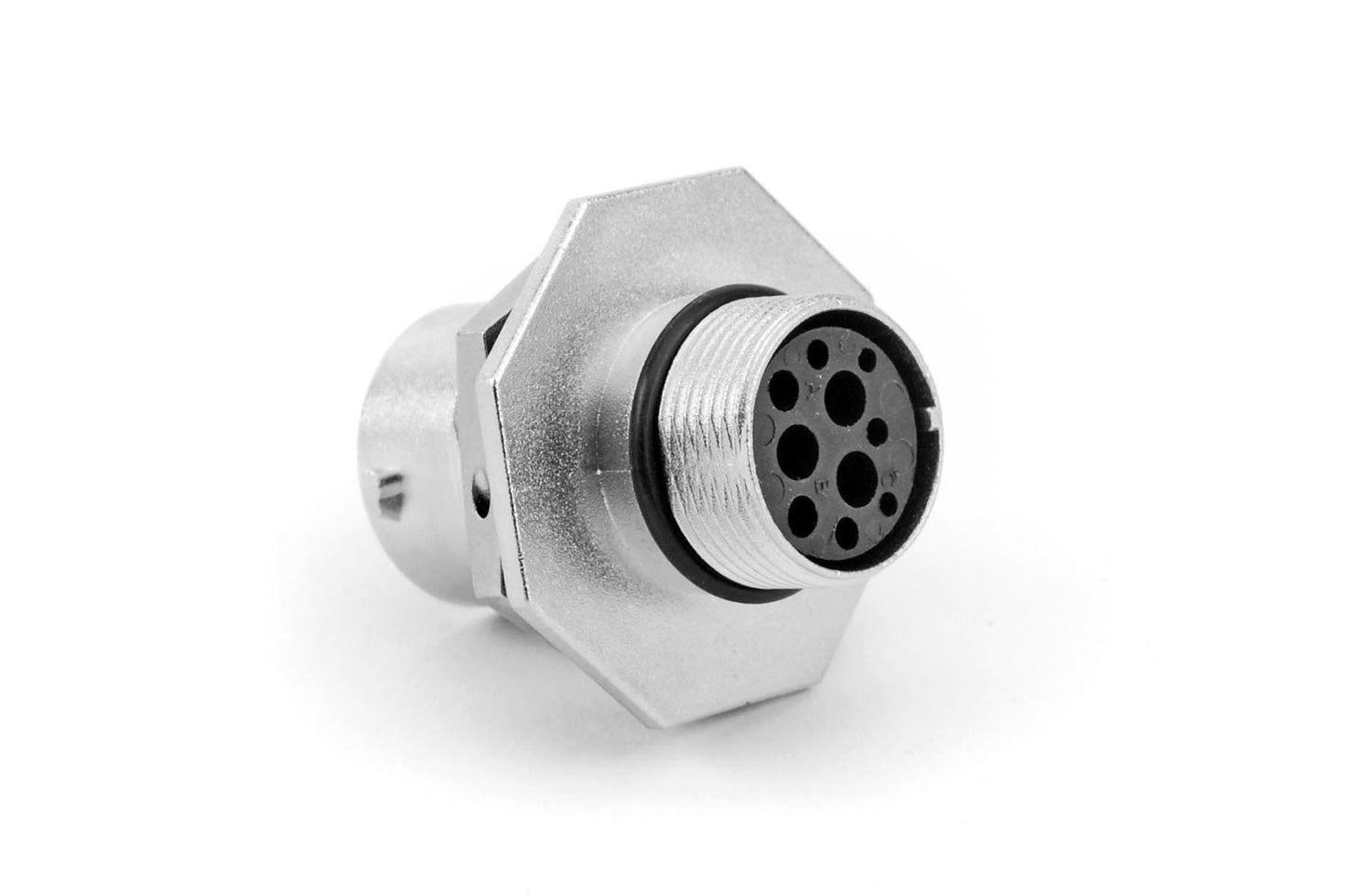 RT07143PNH03 3 Position Jam Nut Receptacle, Male, Shell Size 14 with Silicone Seal