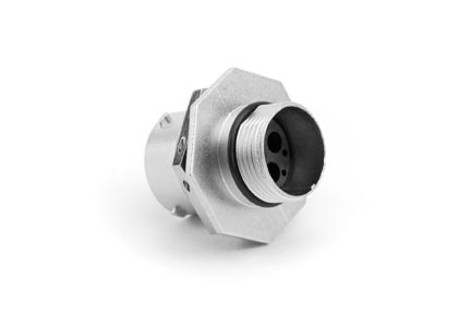 RT07144SNH Receptacle, Jam Nut, 4 Position, Female, Shell Size 14