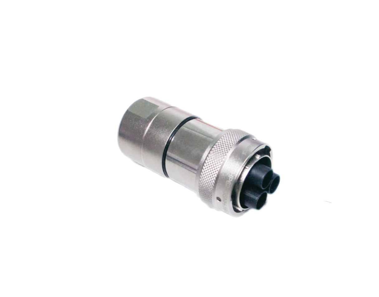 RTHP6203SNH-10S2 Plug, 3 Position, Female, Shell Size 20, High Amperage Radsok® Technology, with Shielded Cord Grip Cord Grip, Range 13.5~14.0 mm